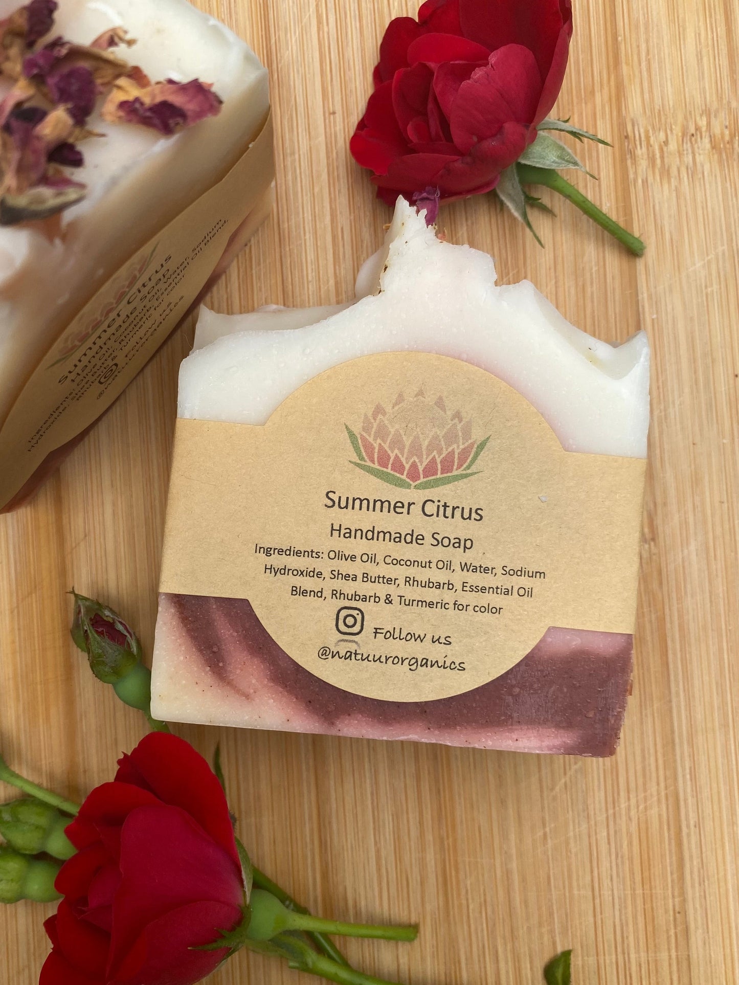 Summer Citrus Handcrafted Soap