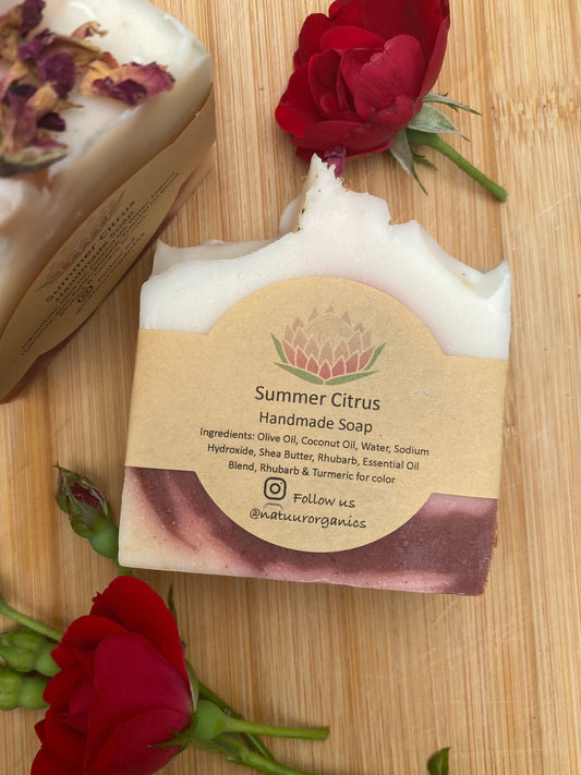 Summer Citrus Handcrafted Soap