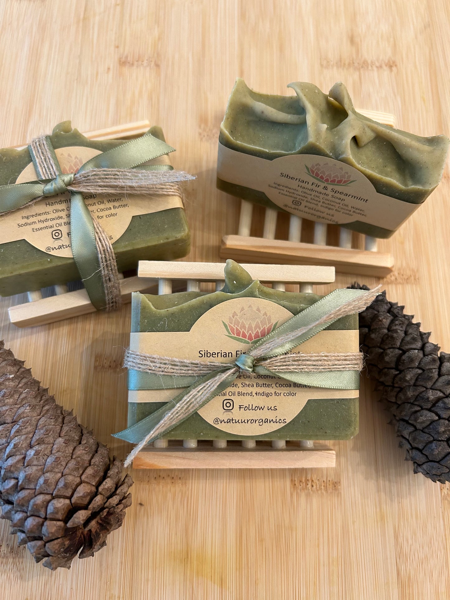 Natural Wooden Soap Tray